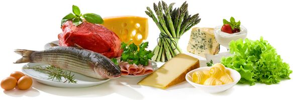 alimentos permitidos para a dieta cetônica